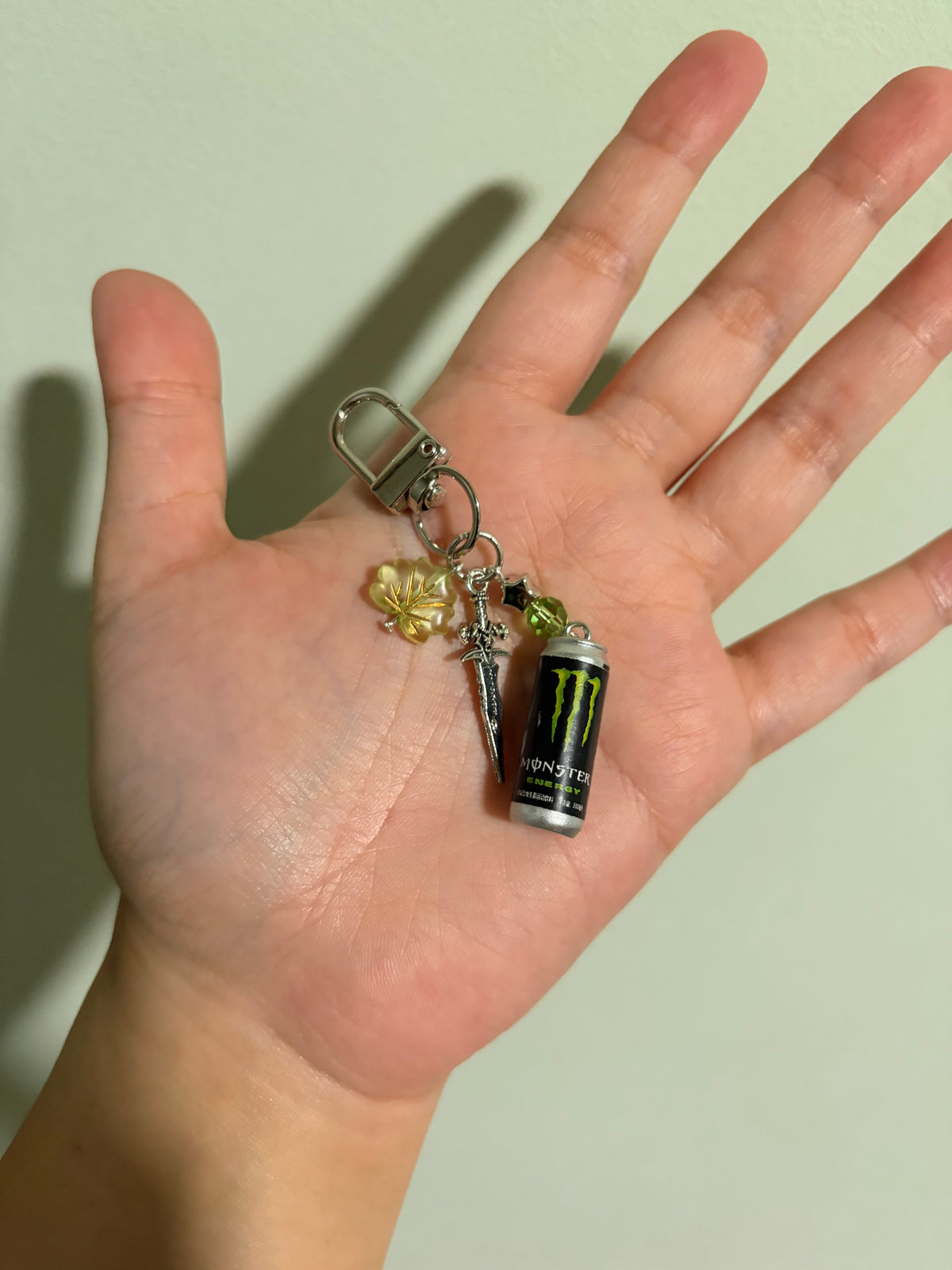 "Monstruo Energía" Series Mobile Straps / Keychains (Handmade) | rotten trinkets