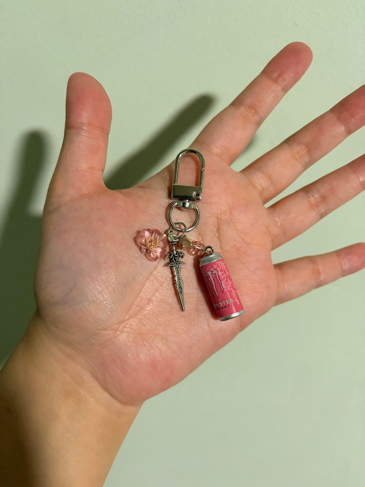 "Monstruo Energía" Series Mobile Straps / Keychains (Handmade) | rotten trinkets