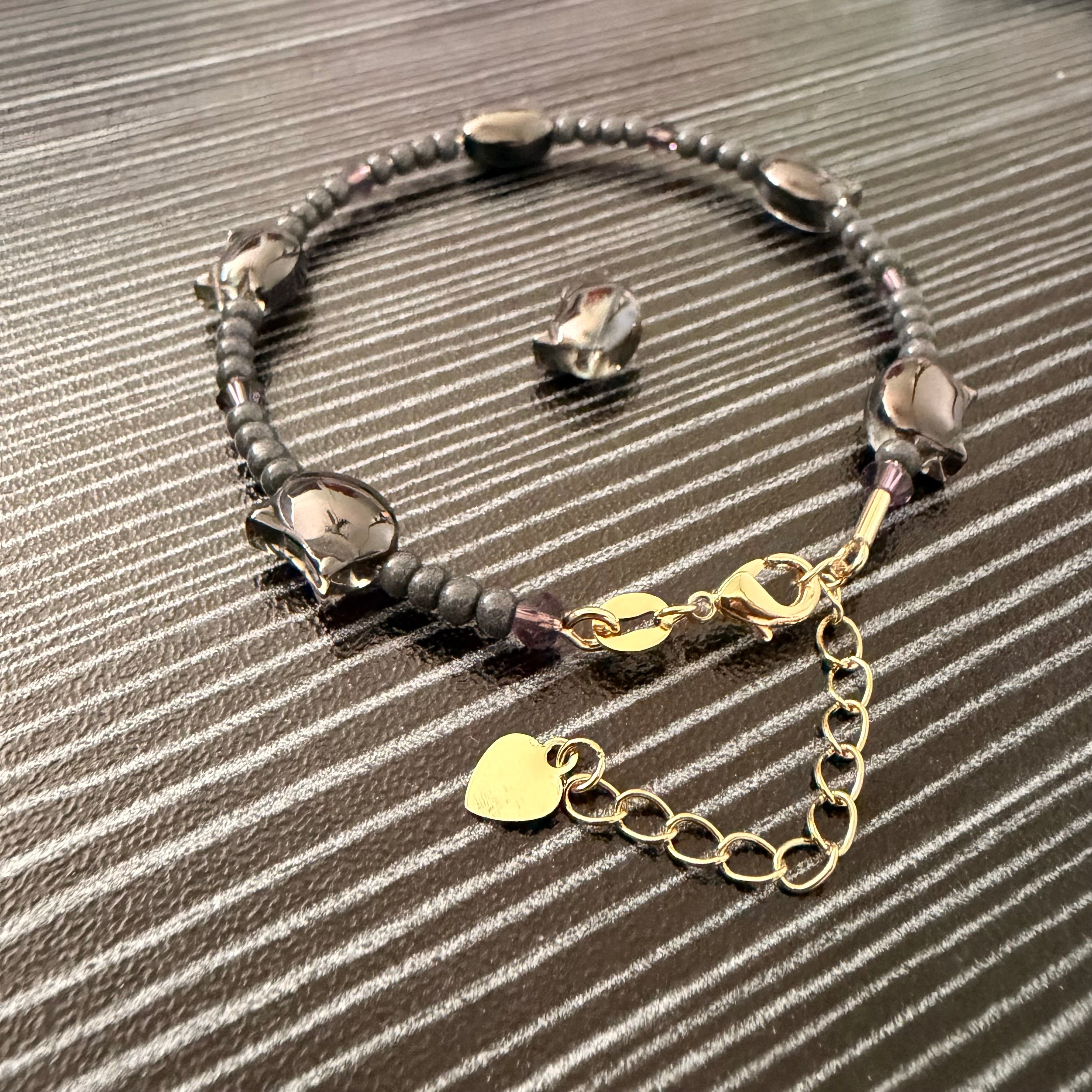 Feline Fatale Bracelet - 2 Colours (Handmade) | rotten trinkets
