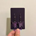 chōchō series Earrings [蝶々](Handmade) - Style 1 | rotten trinkets