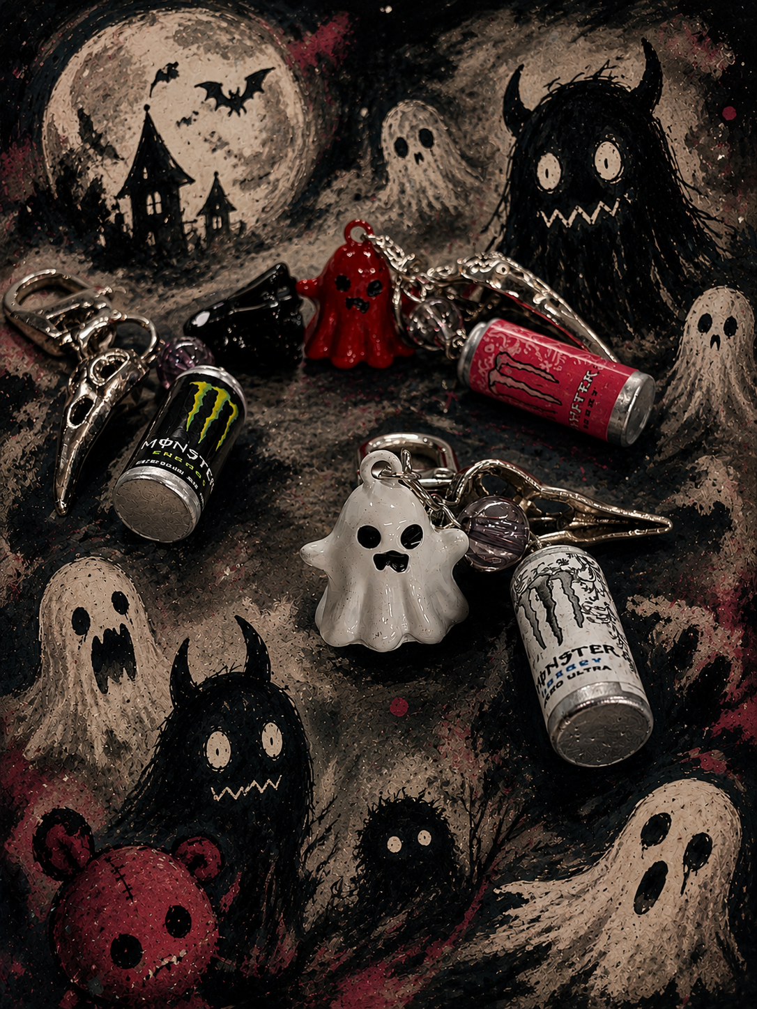 "Ghouls 'n Monsters" Series (Handmade) | rotten trinkets