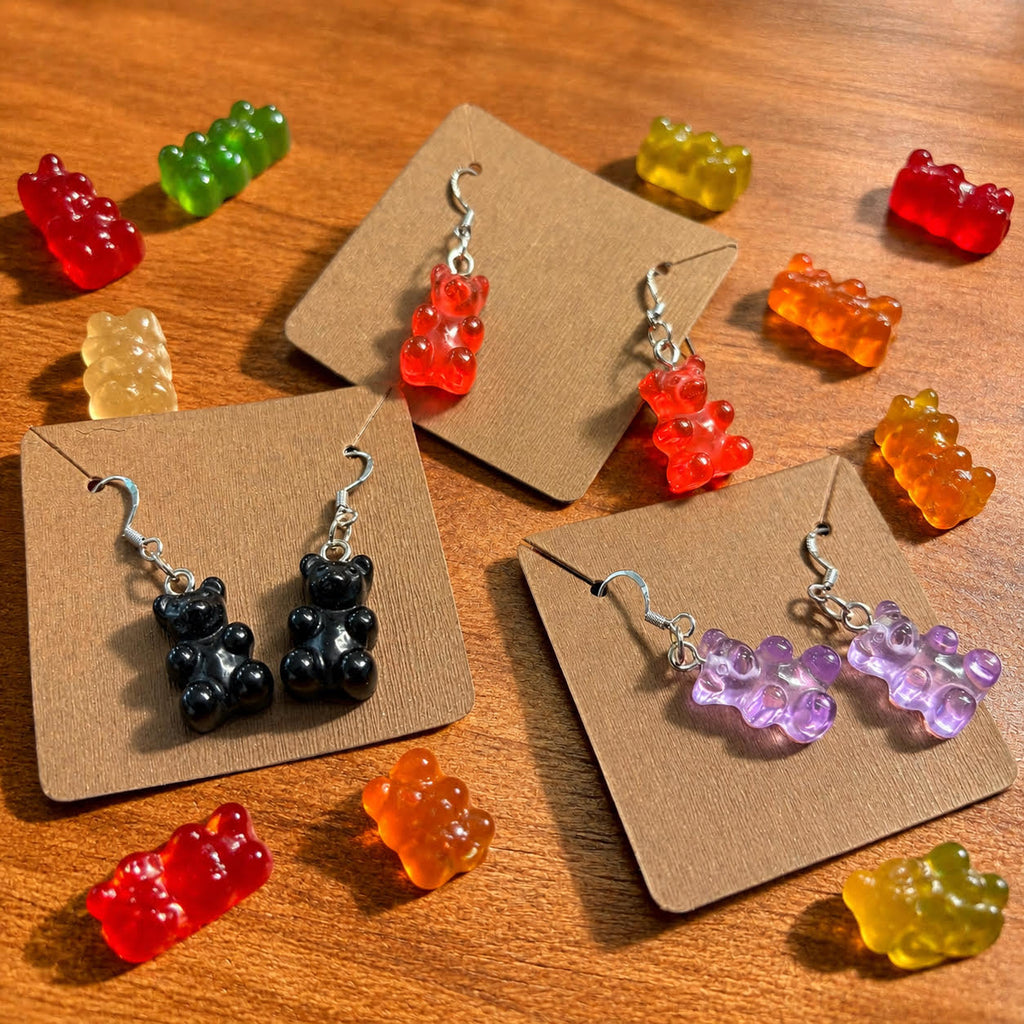 "Bite Me Bears" Earrings Series (Handmade) | rotten trinkets