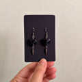 Marble Hearts Earrings (2 Colours) (Handmade) | rotten trinkets