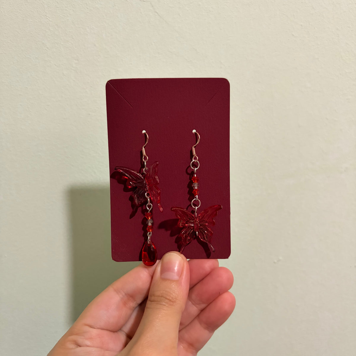 chōchō series Earrings [蝶々](Handmade) - Style 2 | rotten trinkets