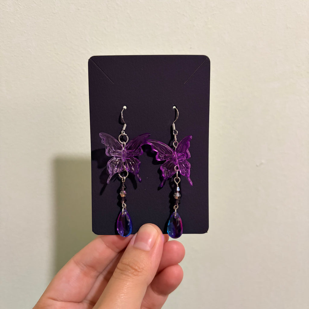 chōchō series Earrings [蝶々] (Handmade) -  Style 3 | rotten trinkets