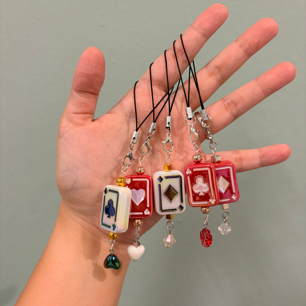 "Daddy's lil' Monster!" Mobile Straps / Keychains (Handmade) | rotten trinkets