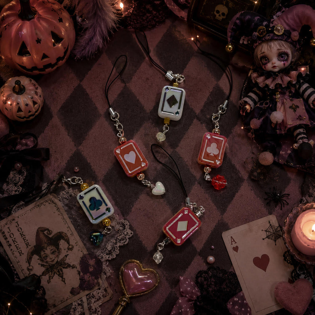"Daddy's lil' Monster!" Mobile Straps / Keychains (Handmade) | rotten trinkets