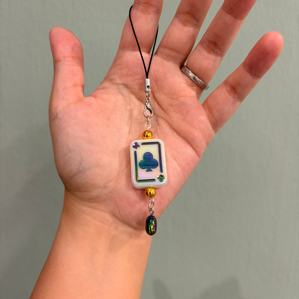 "Daddy's lil' Monster!" Mobile Straps / Keychains (Handmade) | rotten trinkets