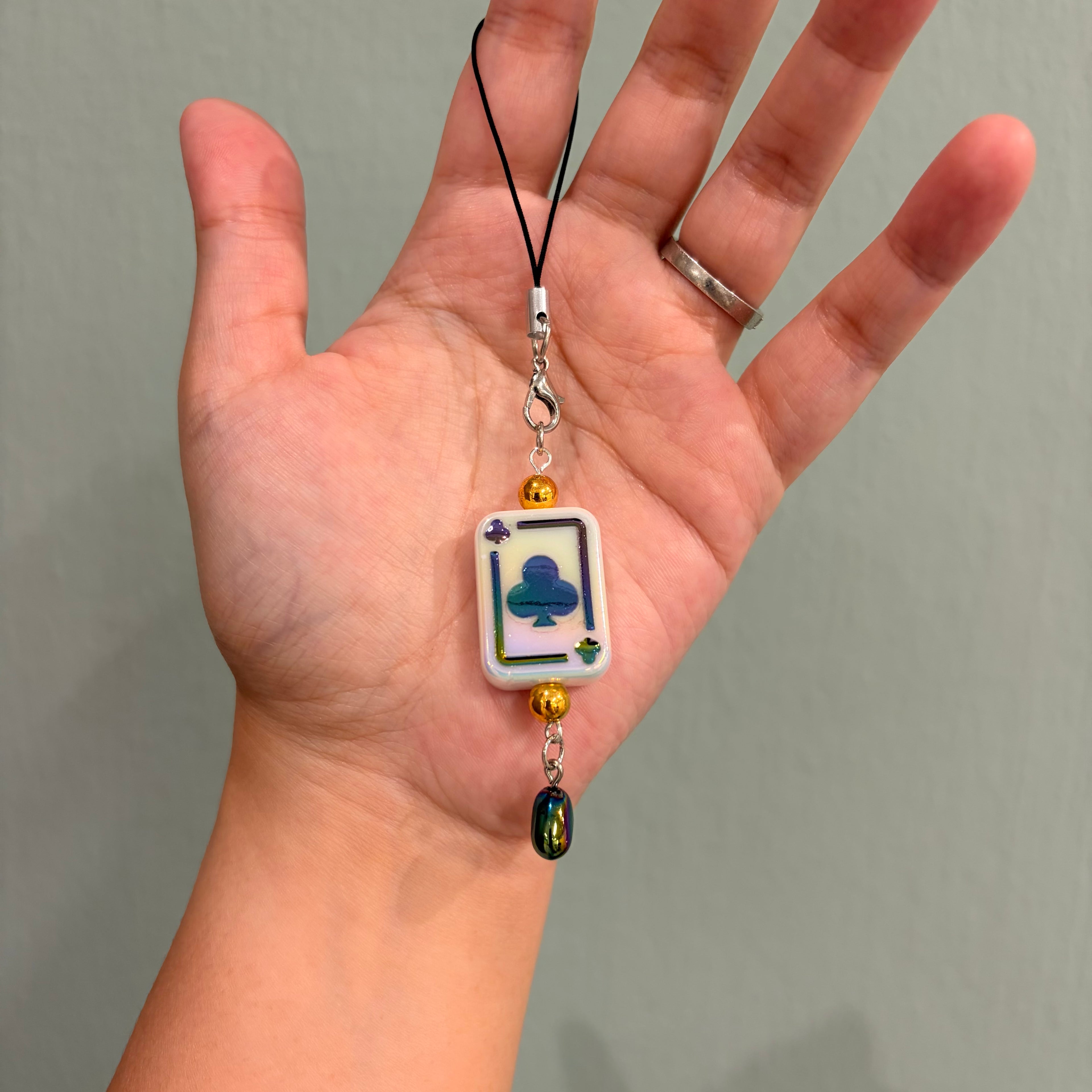 "Daddy's lil' Monster!" Mobile Straps / Keychains (Handmade) | rotten trinkets