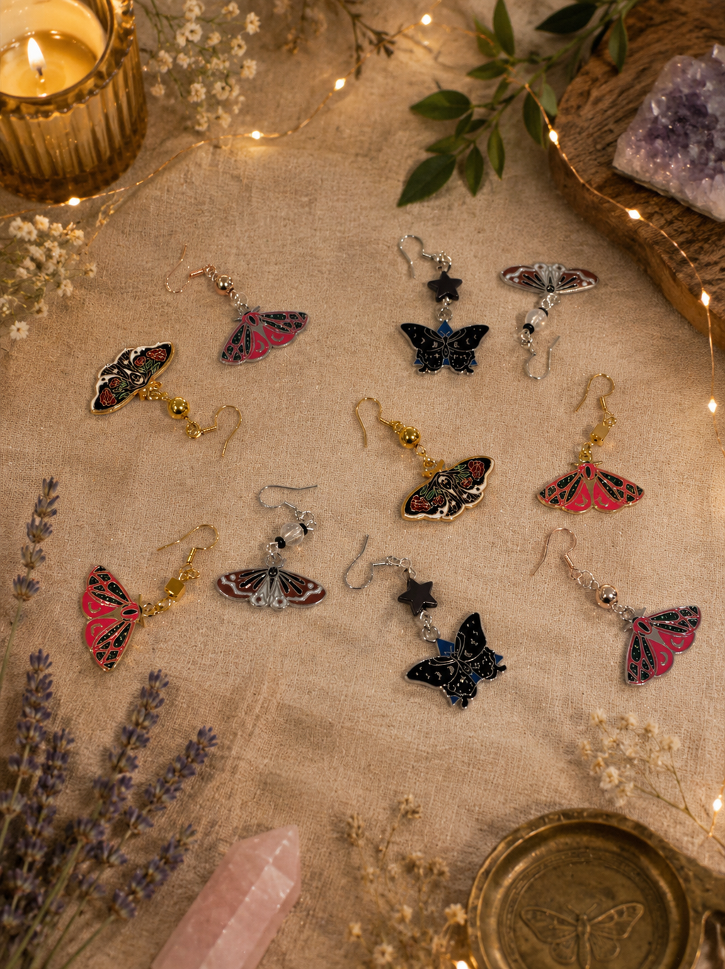 "MOTHIE" Series Earrings (Handmade) | rotten trinkets