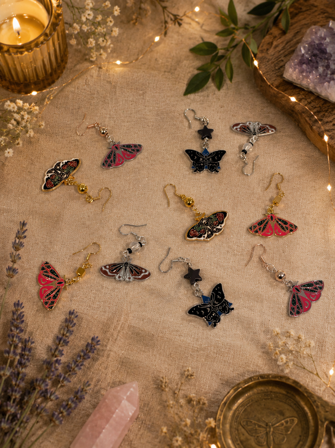"MOTHIE" Series Earrings (Handmade) | rotten trinkets